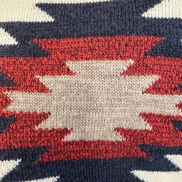 American Eagle Outfitters Southwestern Knit Sweater XL  Multi Color - Picture 3 of 6